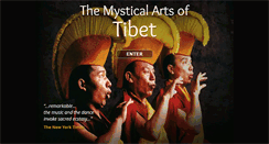 Desktop Screenshot of mysticalartsoftibet.org